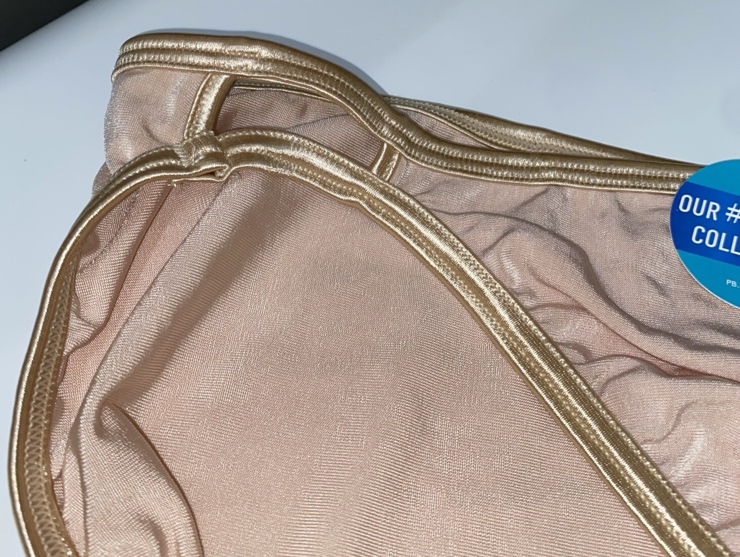 Vanity Fair Nylon panties Illumination double string bikini size 10/3XL 18810