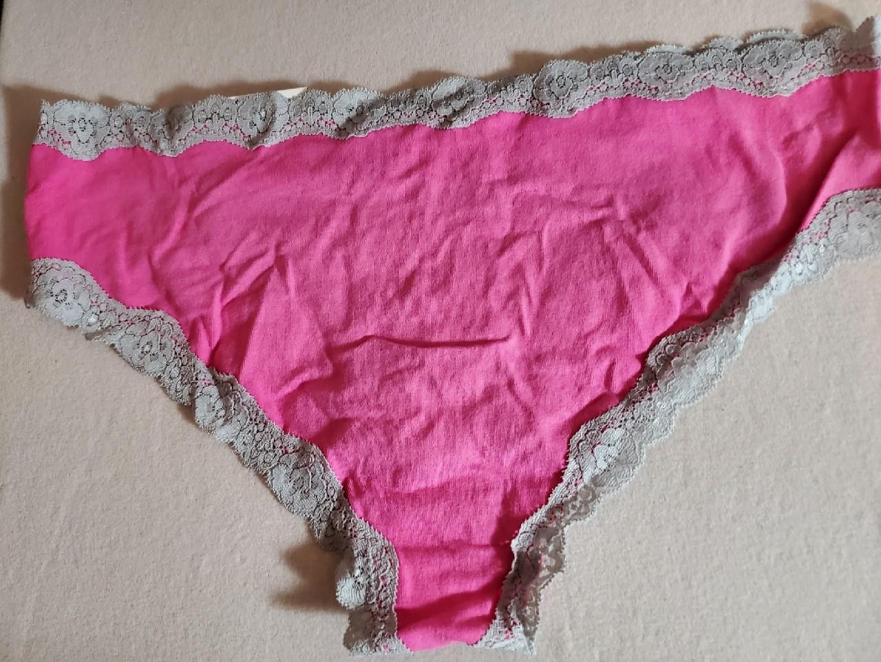 NWT JENNI COTTON SPANDEX HIPSTER PANTIES LACE WAISTBAND ROSE HEATHER917507 XXL