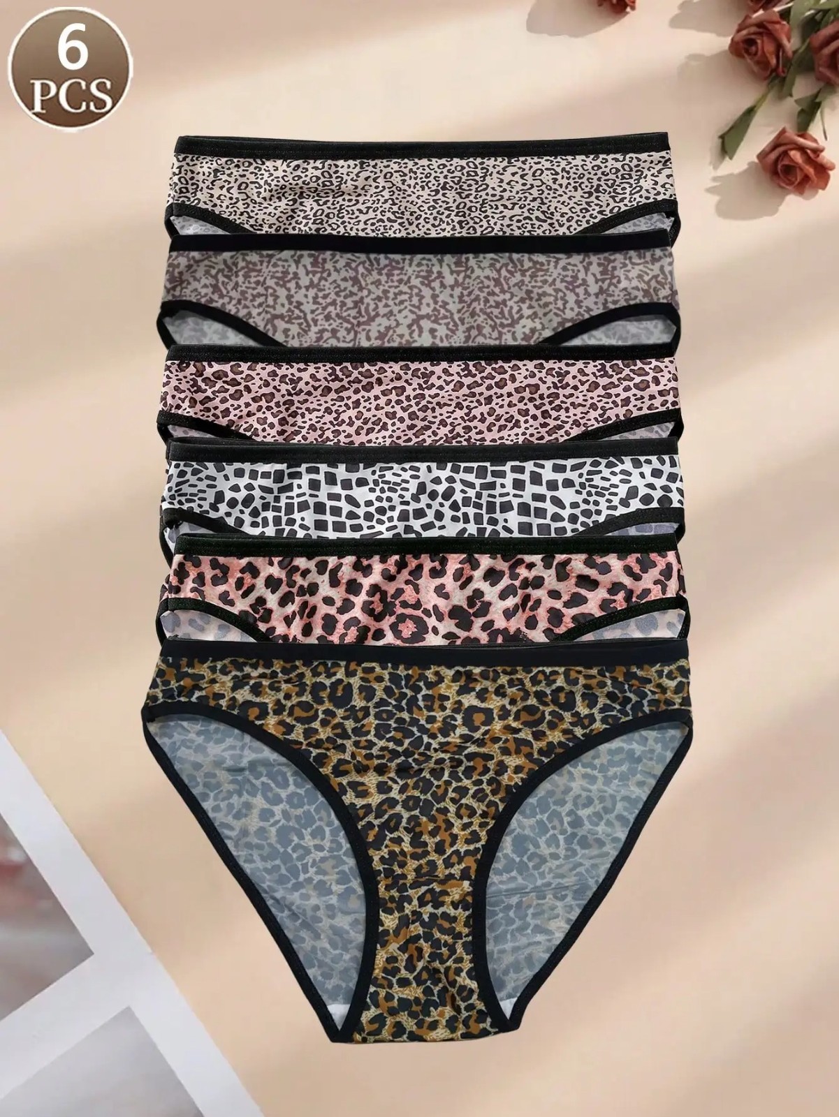 New 6 pack of Classic Fit BIKINI by French Dressing ~ Size : S M L XL – USA
