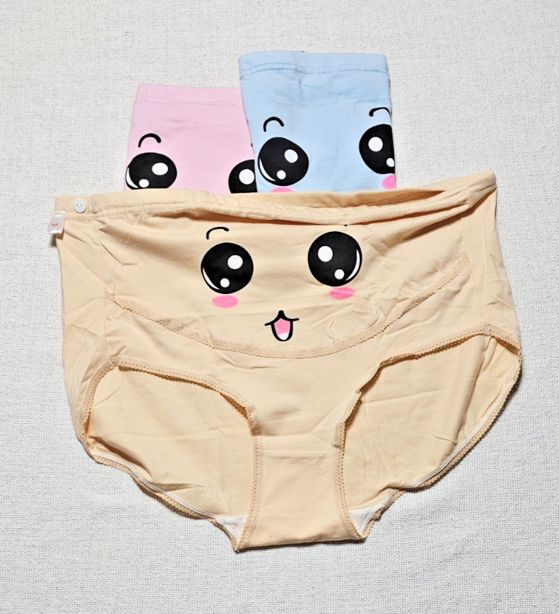 Cotton Whisper Smile Underwear 3-Pack Womens Sizex 2XL