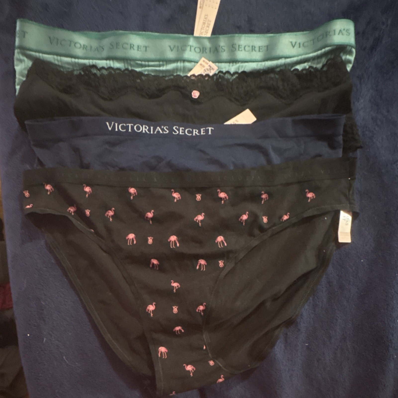 Four XLarge Women’s Underwear. Victoria Secret. Hipster, Cheeky, And Bikini