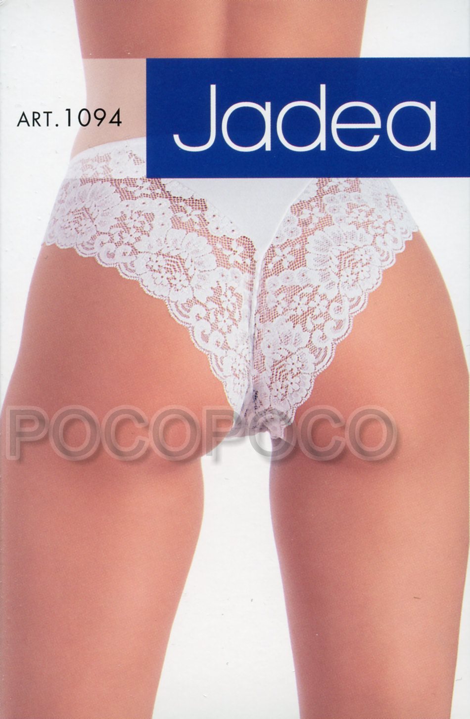 Slip intimo in pizzo da donna in lycra elastico Jadea 1094 elasticizzato