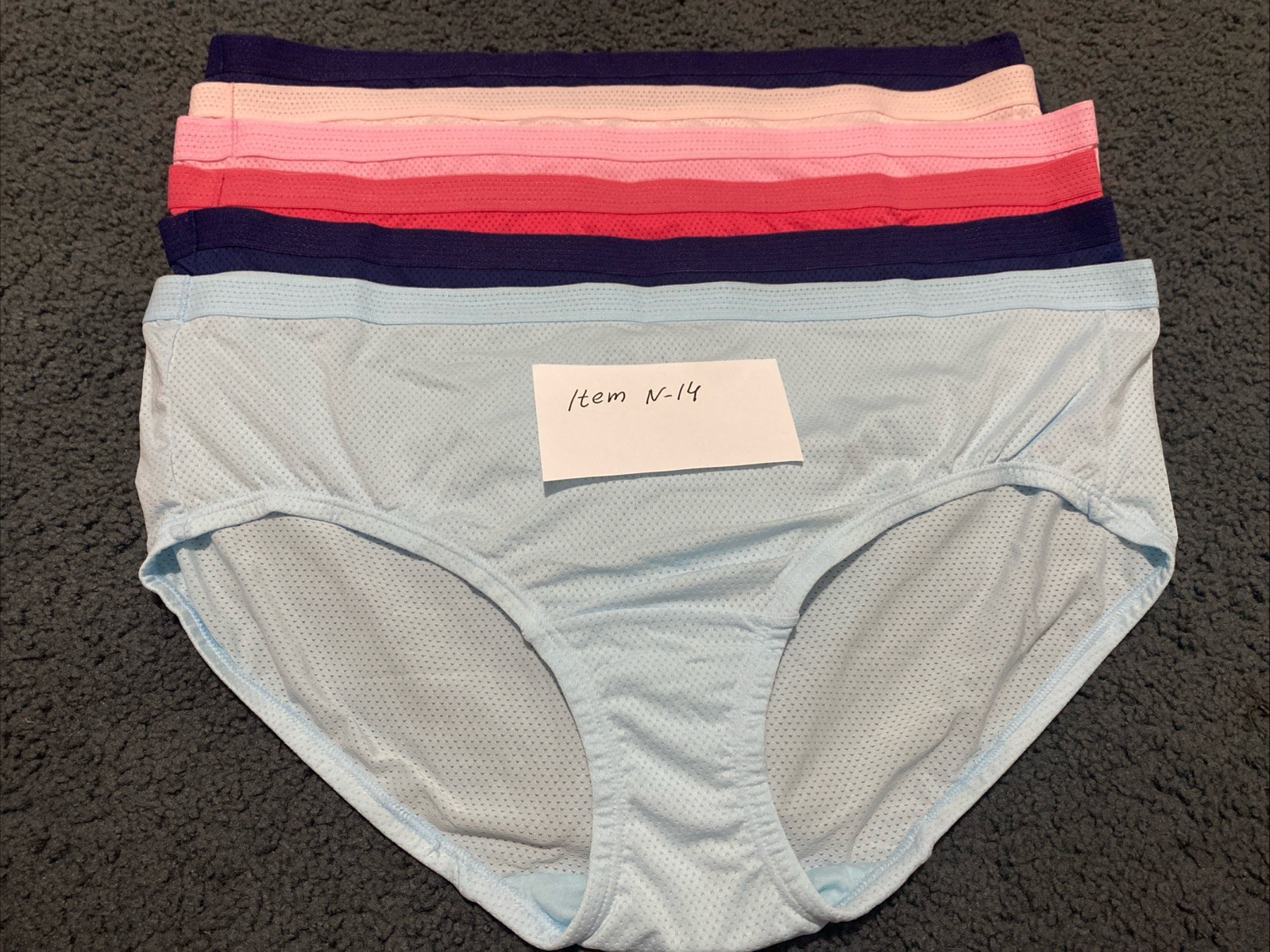 6 Pack Fruit of the Loom Fit For Me Women’s Plus Size Brief Size 11, New