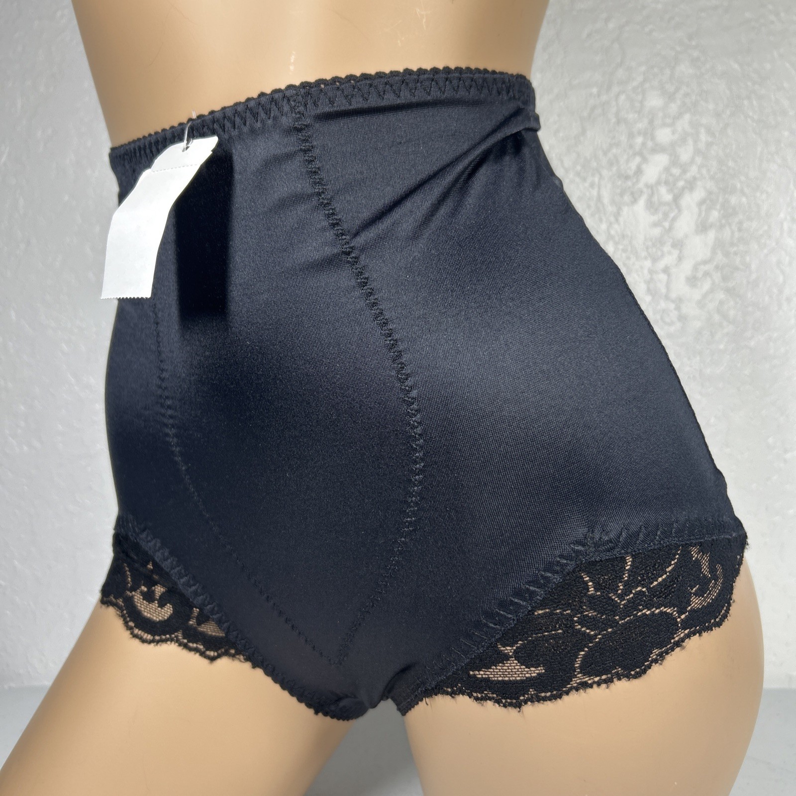 Rago Light Shaping Panty Brief Women’s Size S Black Style 919 Floral NWT