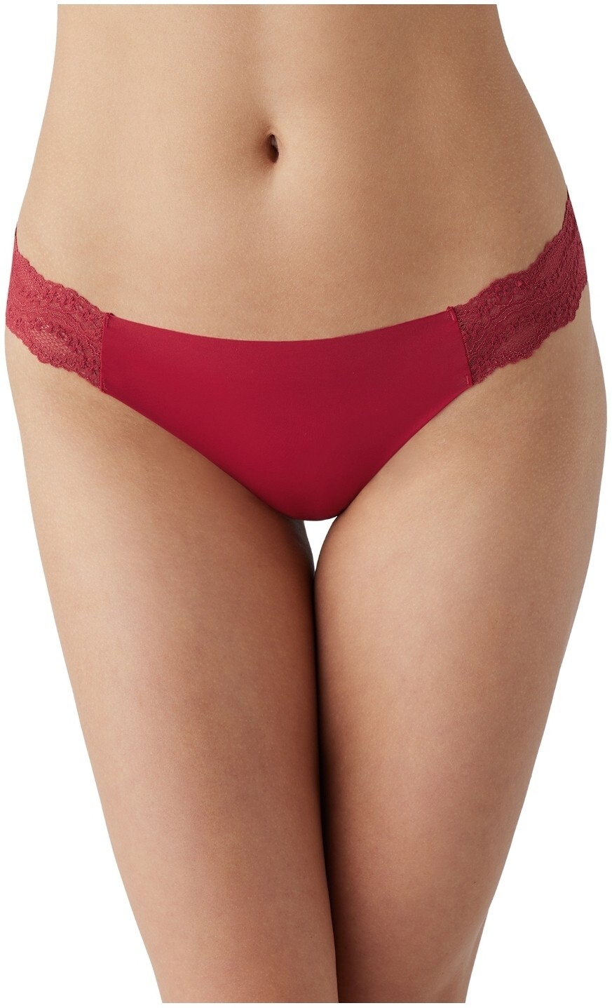 b.tempt’d by Wacoal 976267 b.tempt’d b.bare Thong Red Size Small