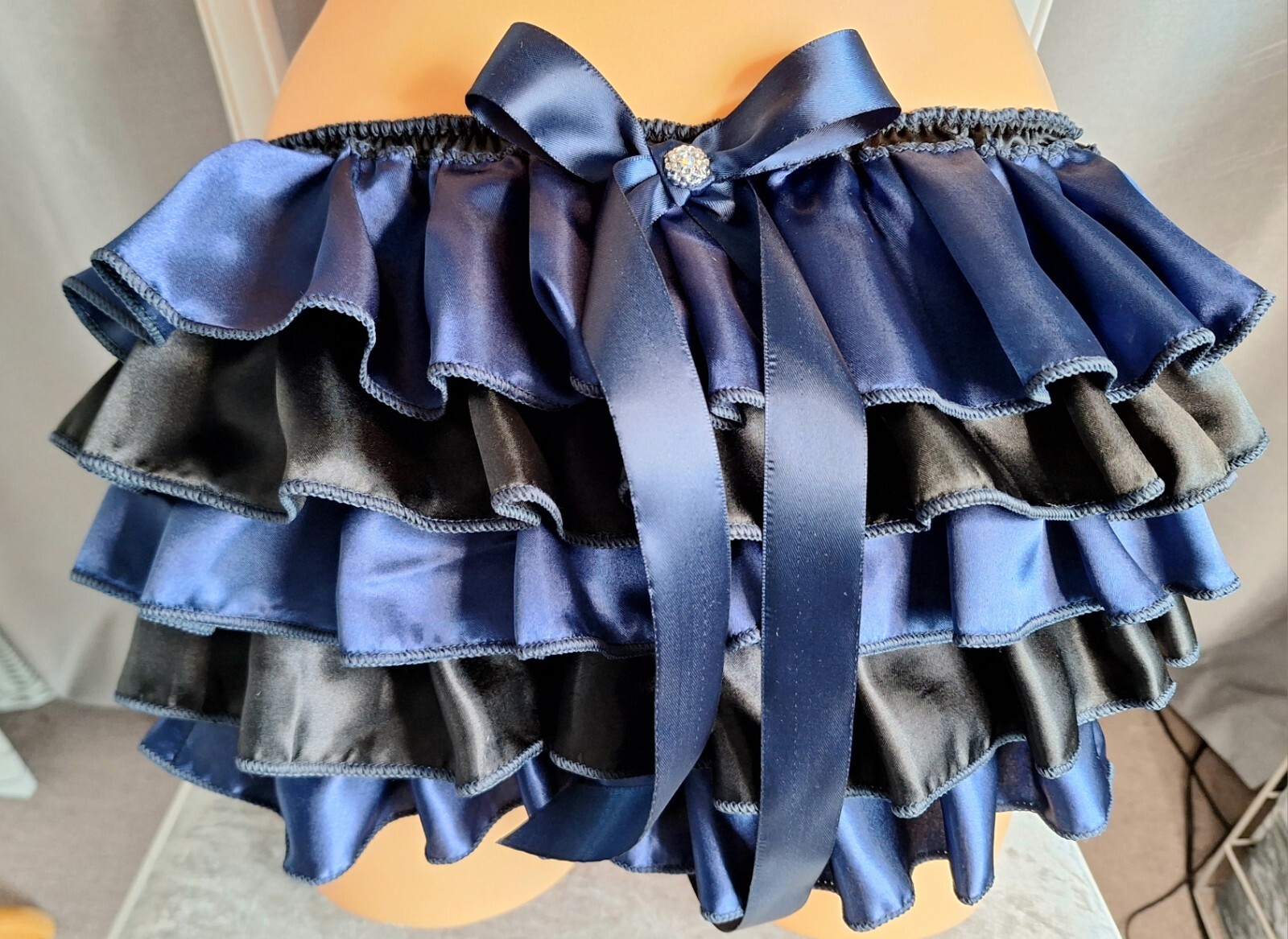 🌸MADE TO ORDER “SATIN Ruffle Bum SISSY Knickers any colour, any size🌸