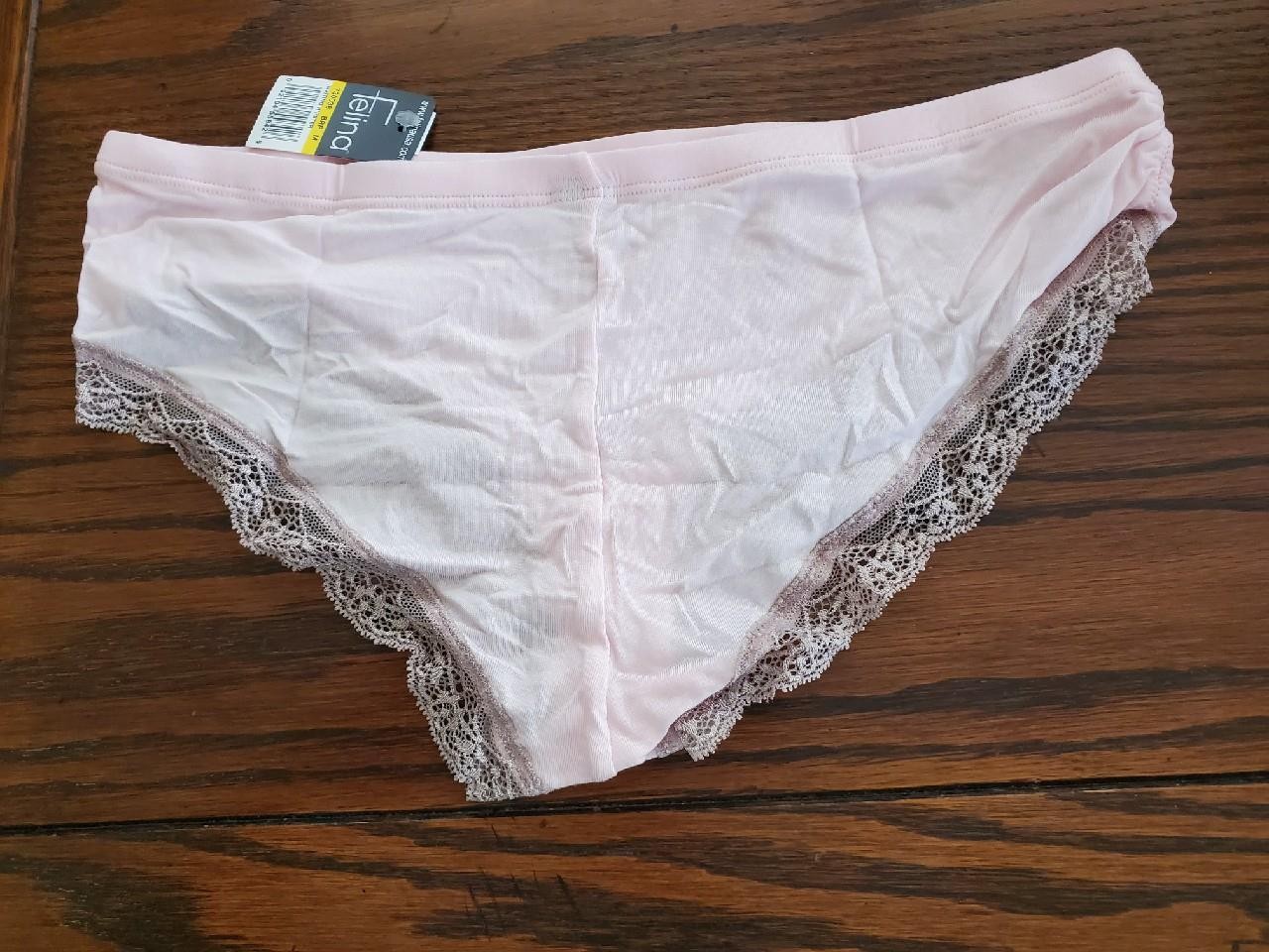 NWT FELINA MODAL ELASTANE INVITING HIPSTER PANTIES 730038 BRP PINK XL