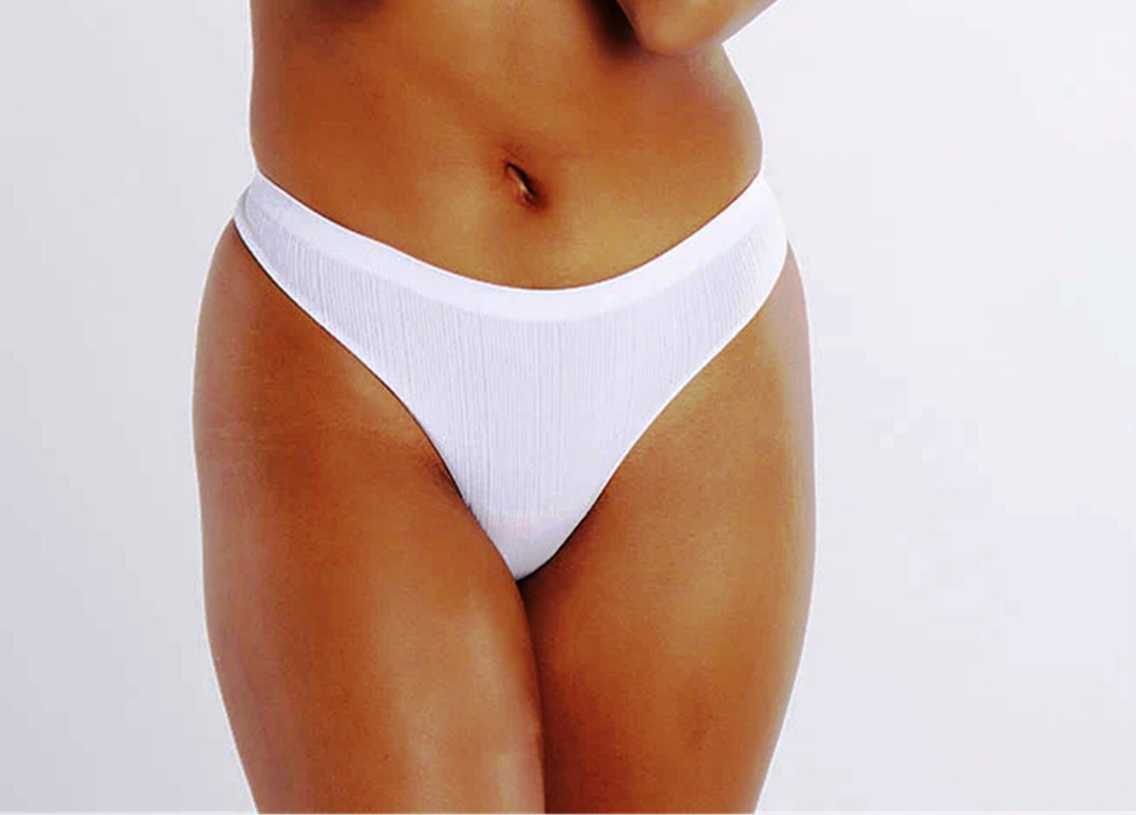 NWT Yandy Basic Thong Panty – White or Pink or Tan S, M, L or XL