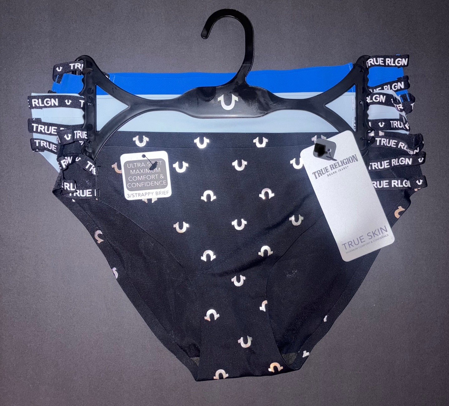 True Religion 3 Pack True Skin Ultra Soft Women’s Underwear Size S TRSL3BR15