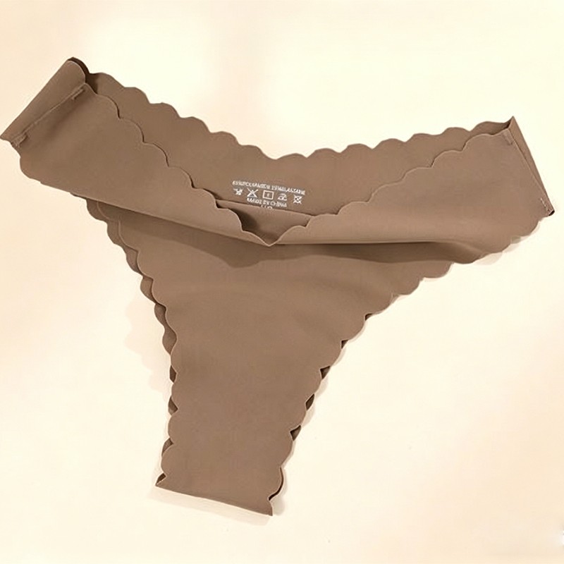 5 Pack Lot Sexy Womens Seamless Bikinis Panties Underwear Thongs Brief Lingeries