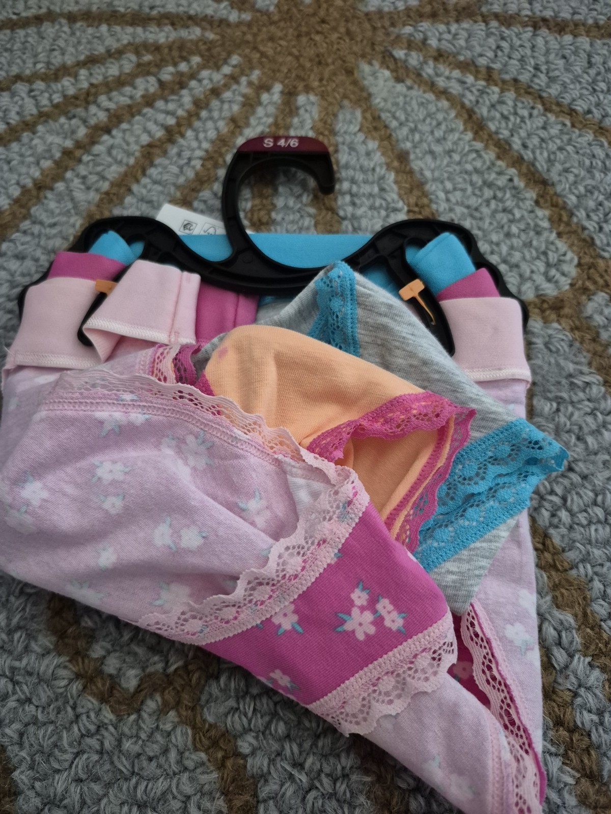 NEW Lot Of 4 Walmart Summer 3 Packs Assorted Underwear Women’s Size Small