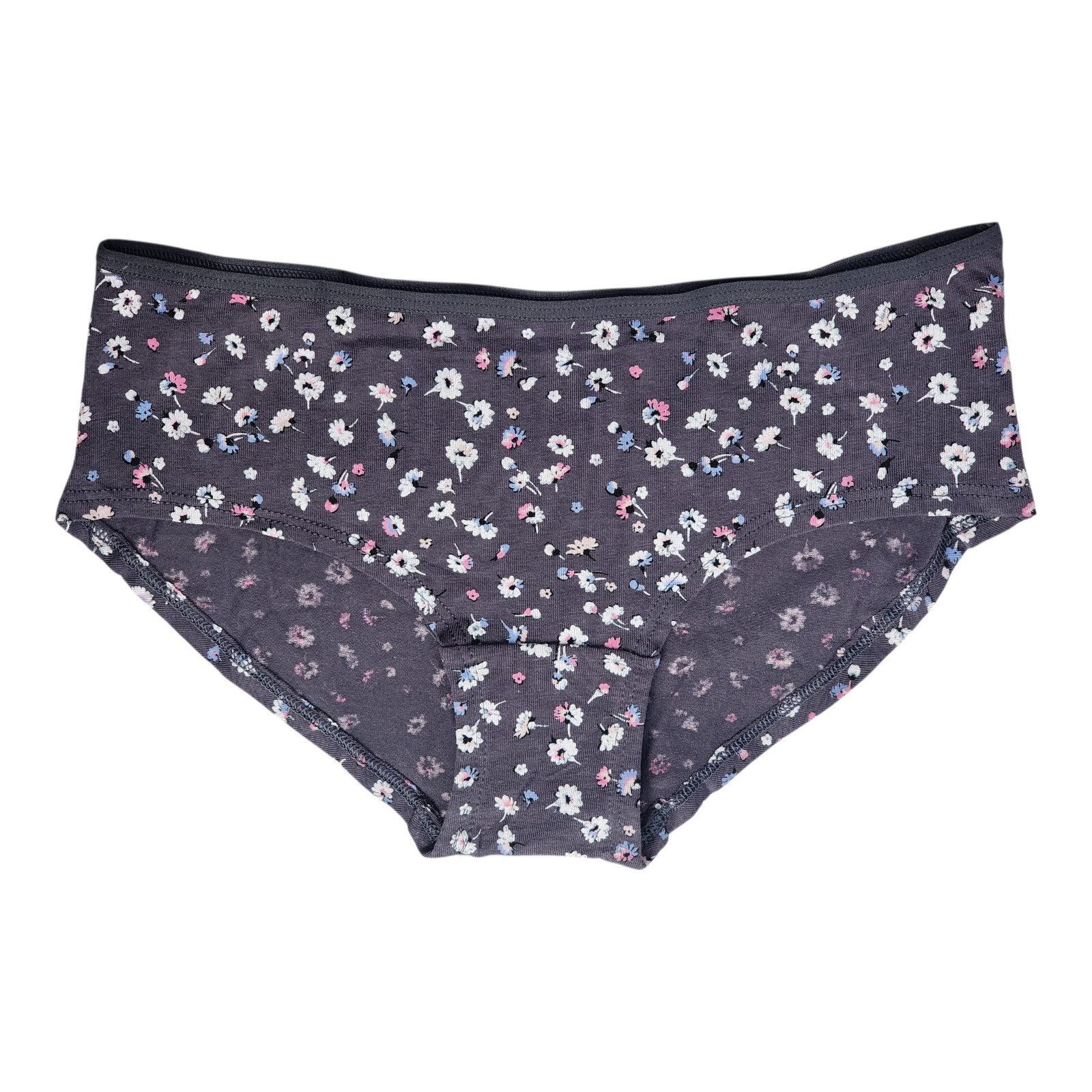 M&S 5pk Cotton Lycra® Daisy Print Low Rise Shorts Womens Underwear Uk Size 6