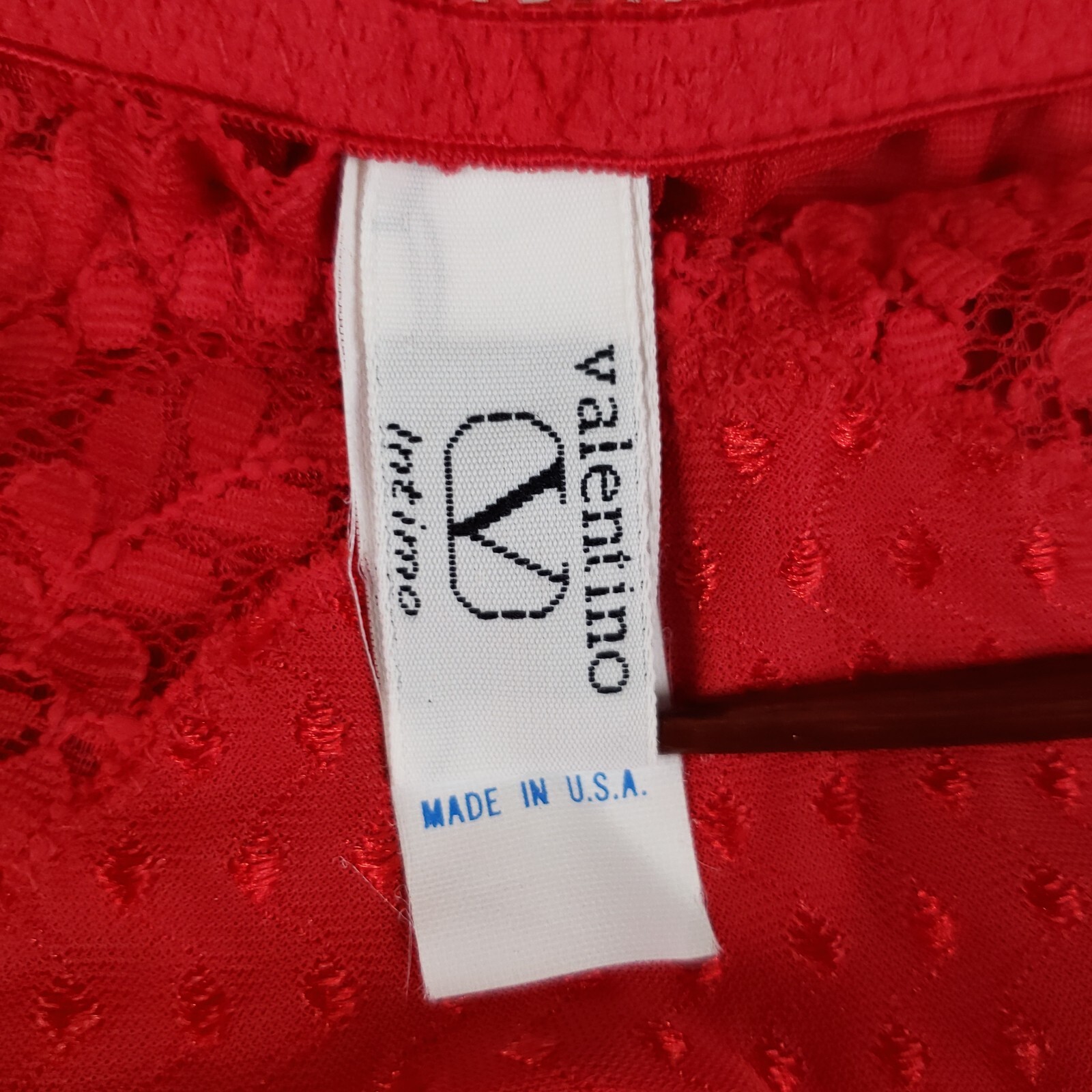 Valentino Intimo High Cut Panties Small Antron Nylon Lace Trim Liquid Satin Back
