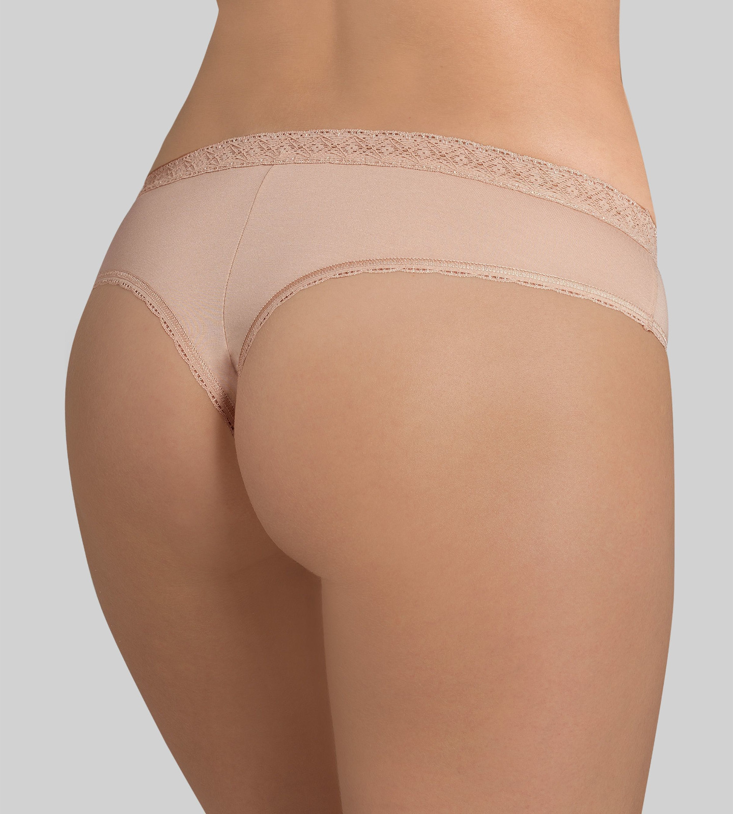 Sloggi EverNew Lace Brazil Panty Knickers 10162963 Black White Beige RRP £7.00
