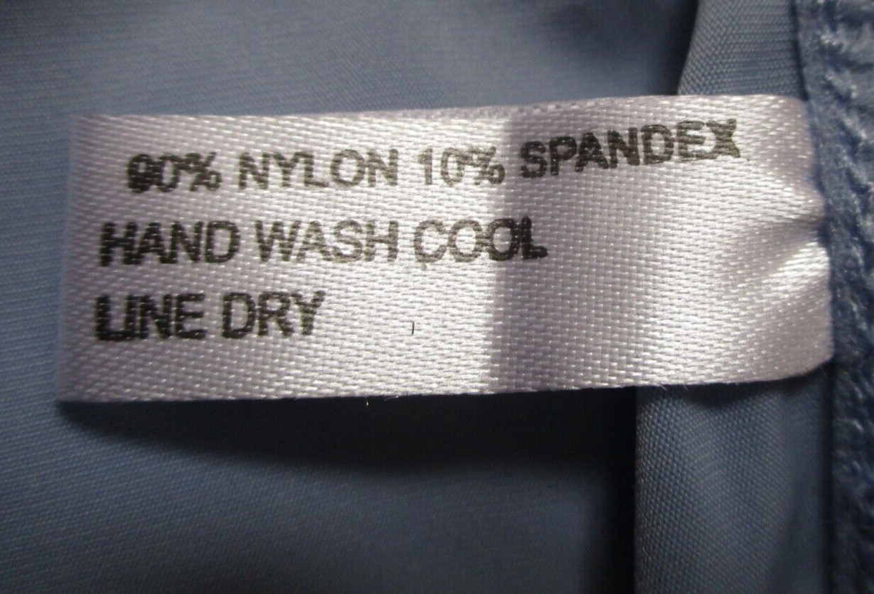 Women’s Unique 1X Panties Light Blue Bikini Style Cut Out Hip Keyholes NWT