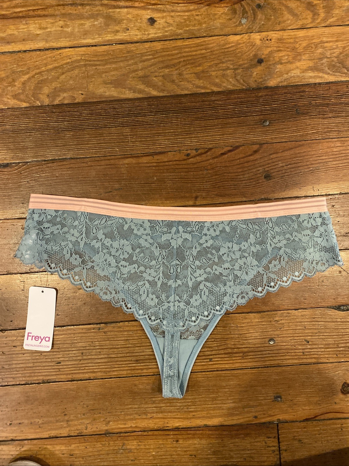 NWT Freya Offbeat Brazilian AA5457EGY Earl Grey Size XL