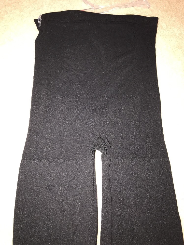 NWT SPANX UNDIE-TECTABLE 907A HIGH WAIST MID-THIGH CONTROL BRIEF BLACK XL