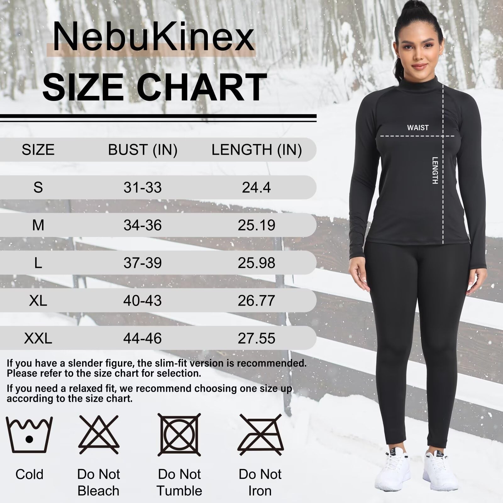 4 Pack Women’s Thermal Shirts Fleece Lined Mock Turtle Neck Tops Compression …