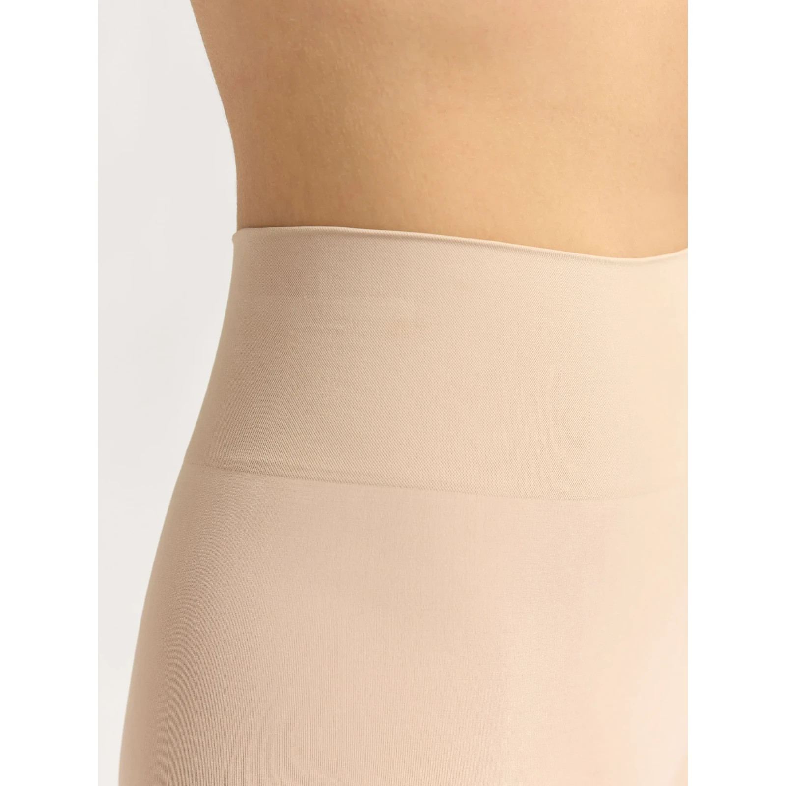 NEW Joyspun Womens Seamless Bike Shorts XL 6 Inch Adobe Tan