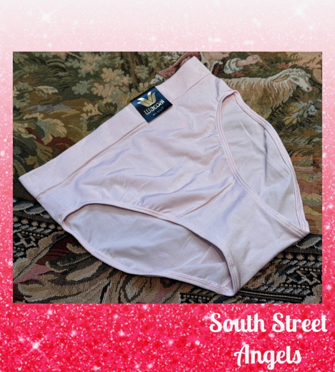 WACOAL 834175 ~BALLET SLIPPER PINK ~ B-SMOOTH HI-CUT BRIEF PANTIES ~ LARGE