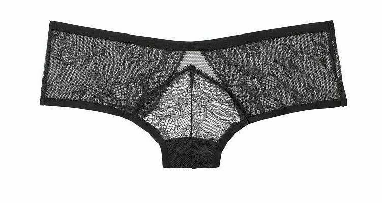 VICTORIA’S SECRET VERY SEXY LACE CHEEKY PANTY OPEN BACK MESH XS S M L XL NWT