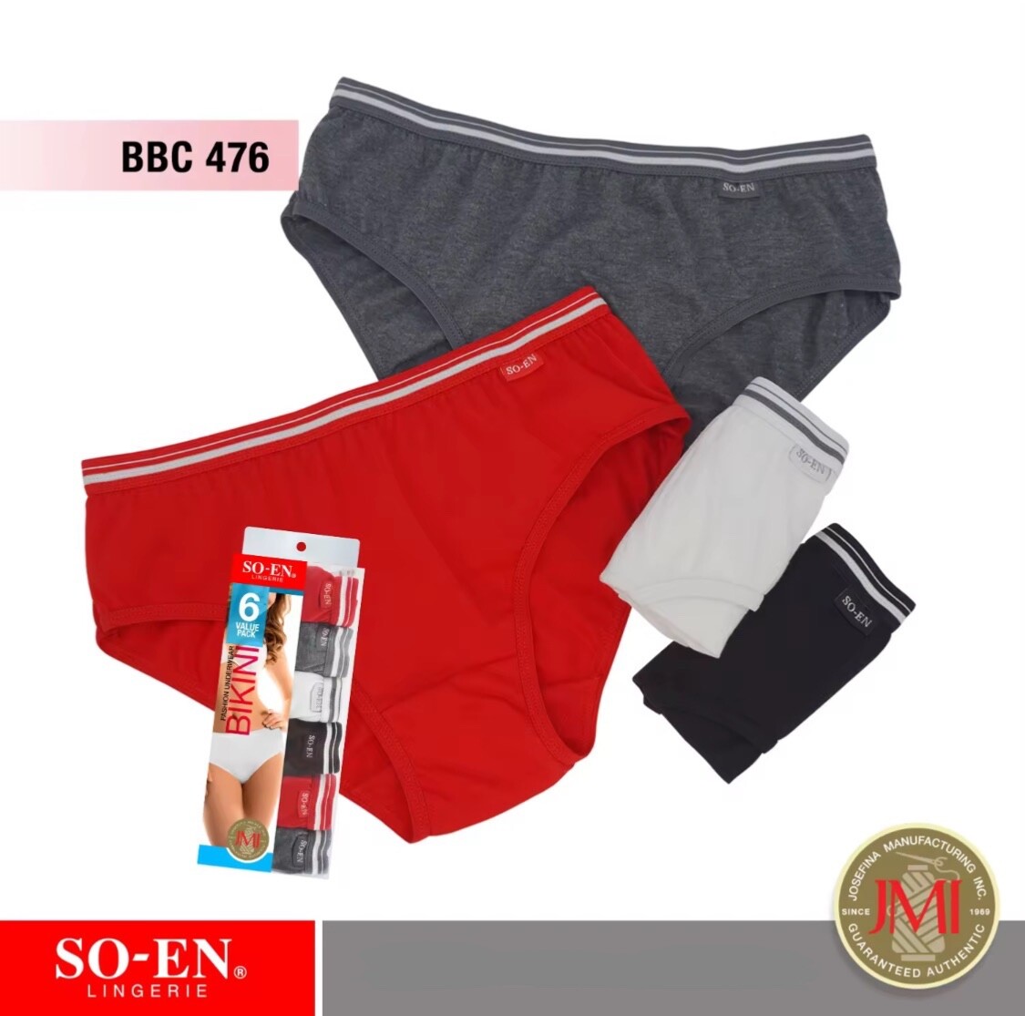 SO-EN Railey Fashion Bikini XL 6 Pieces #BBC-476