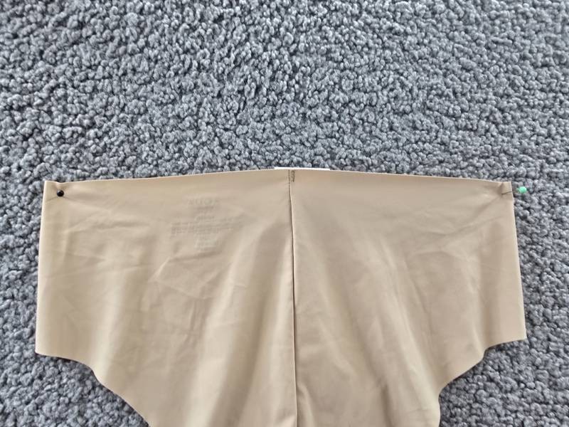 AQUA Stretch Seamless Hipster Underwear Women’s M Latte Cafe Solid Pull On