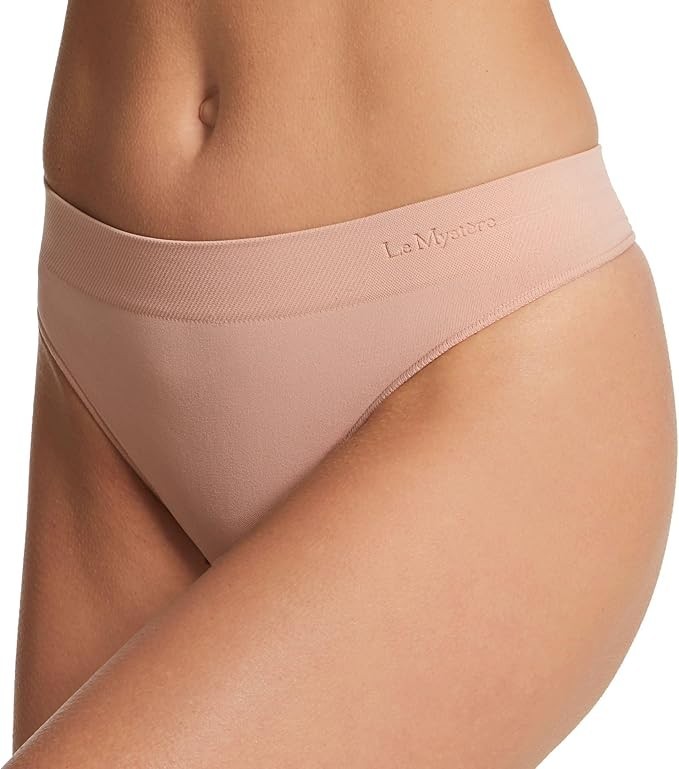 Le Mystere L79925 Women’s Seamless Comfort Thong Sahara Size XL