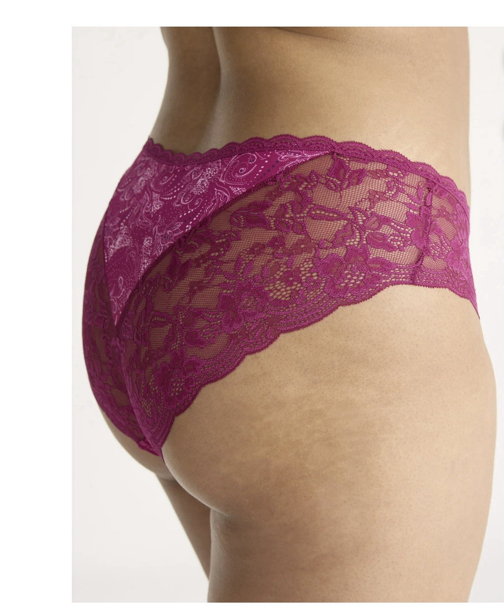 Joyspun Womens Assorted Microfiber & Lace Hipster Panties 3-Pack Sz XXXL (22)NWT