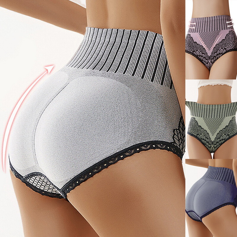 Women Seamless High Waist Body Shaper Tummy Control Panties Shapewear Slimming