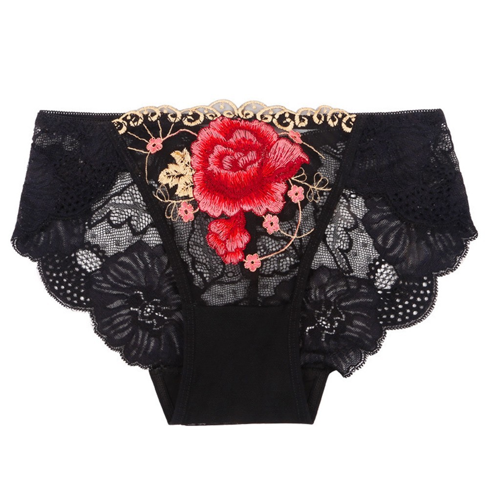 Female Panties Sleepwear Underwear Wetlook Briefs Mesh Panties Patchwork