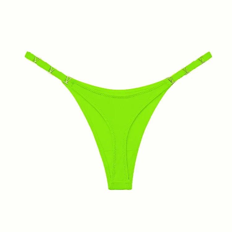 Seamless Thong Panties Low Rise Soft Breathable G String Bikini Underwear
