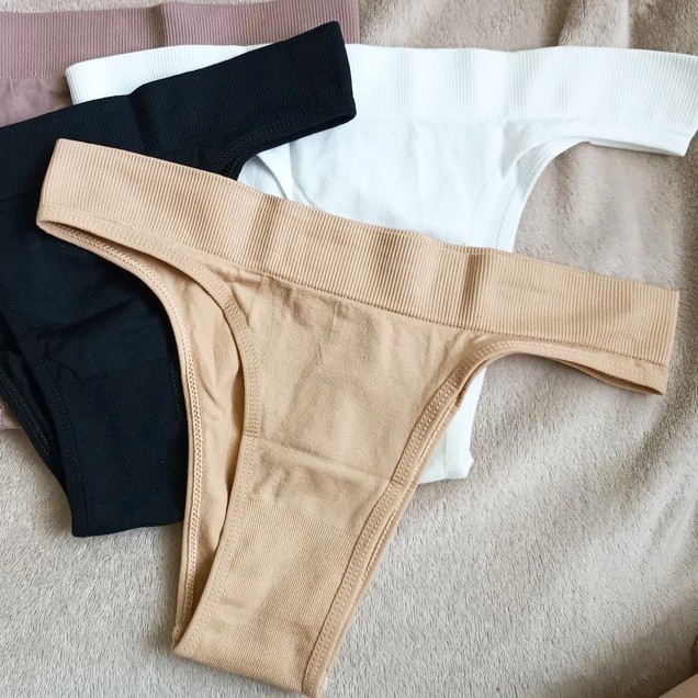 6 Pack Lot Sexy Ladies Womens Panties Briefs High Leg Bikini Underwear Lingeries