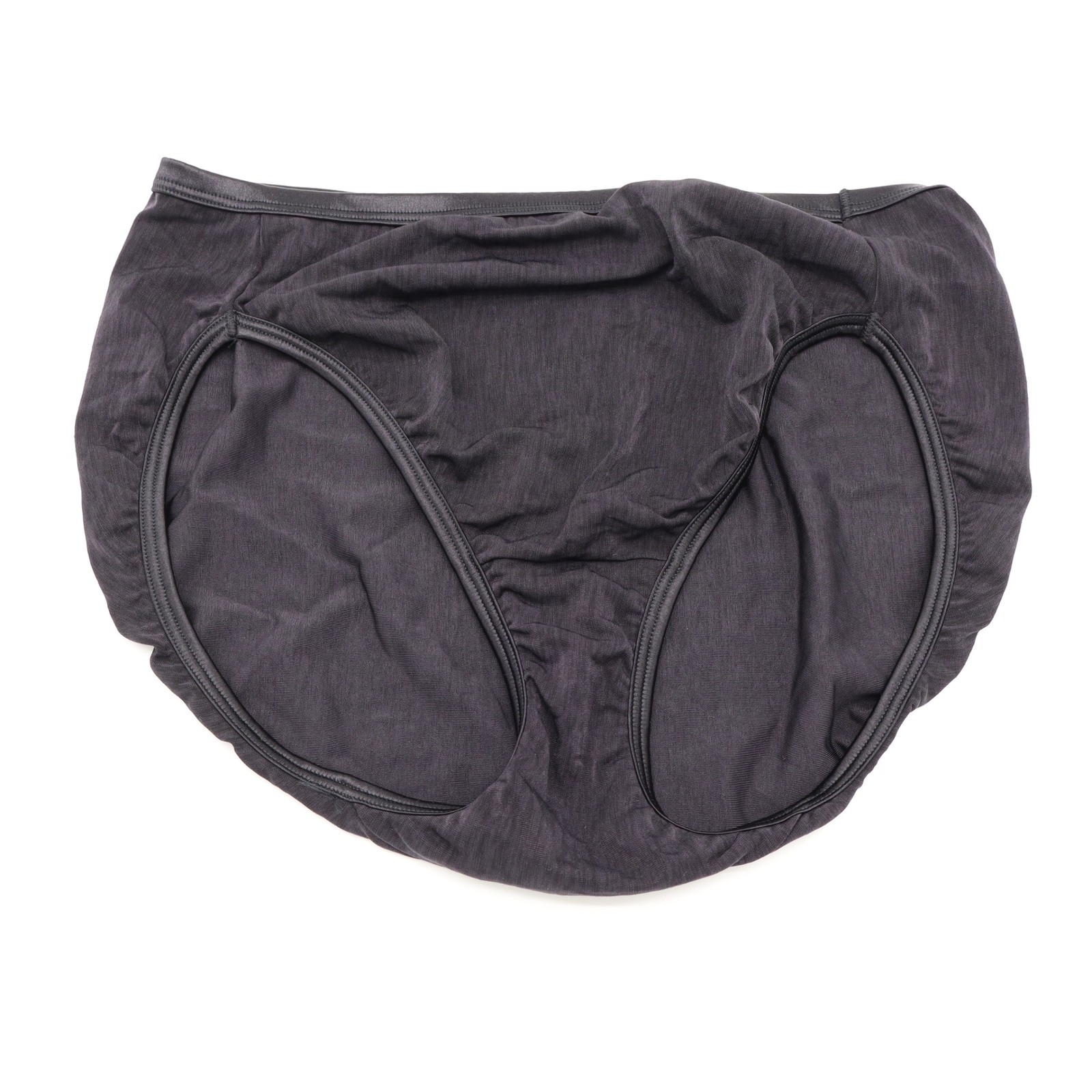 Vanity Fair Illumination Brief Panties Black Size 8 XL High Rise Full Cover