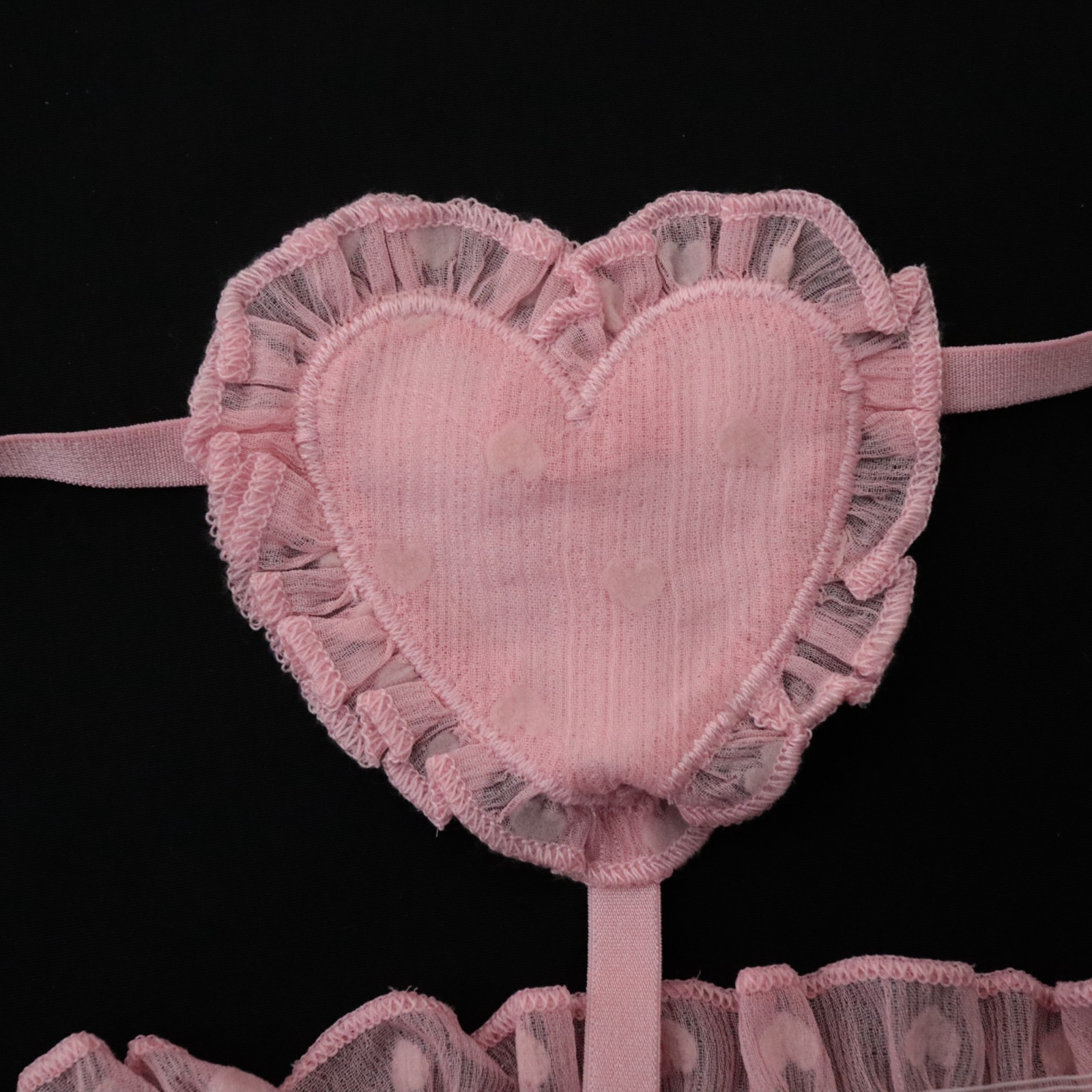 VICTORIA’S SECRET Dream Angels Heart Chiffon String Thong Panty S M L XL