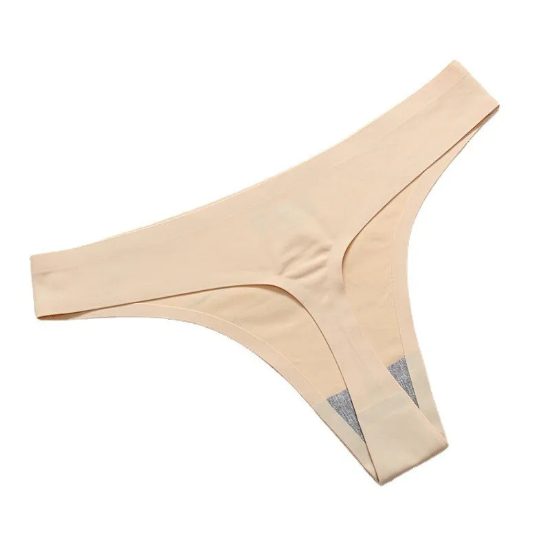 Seamless G String Panties Women’s Low Rise Solid Soft Stretch Underwear 10 Pcs