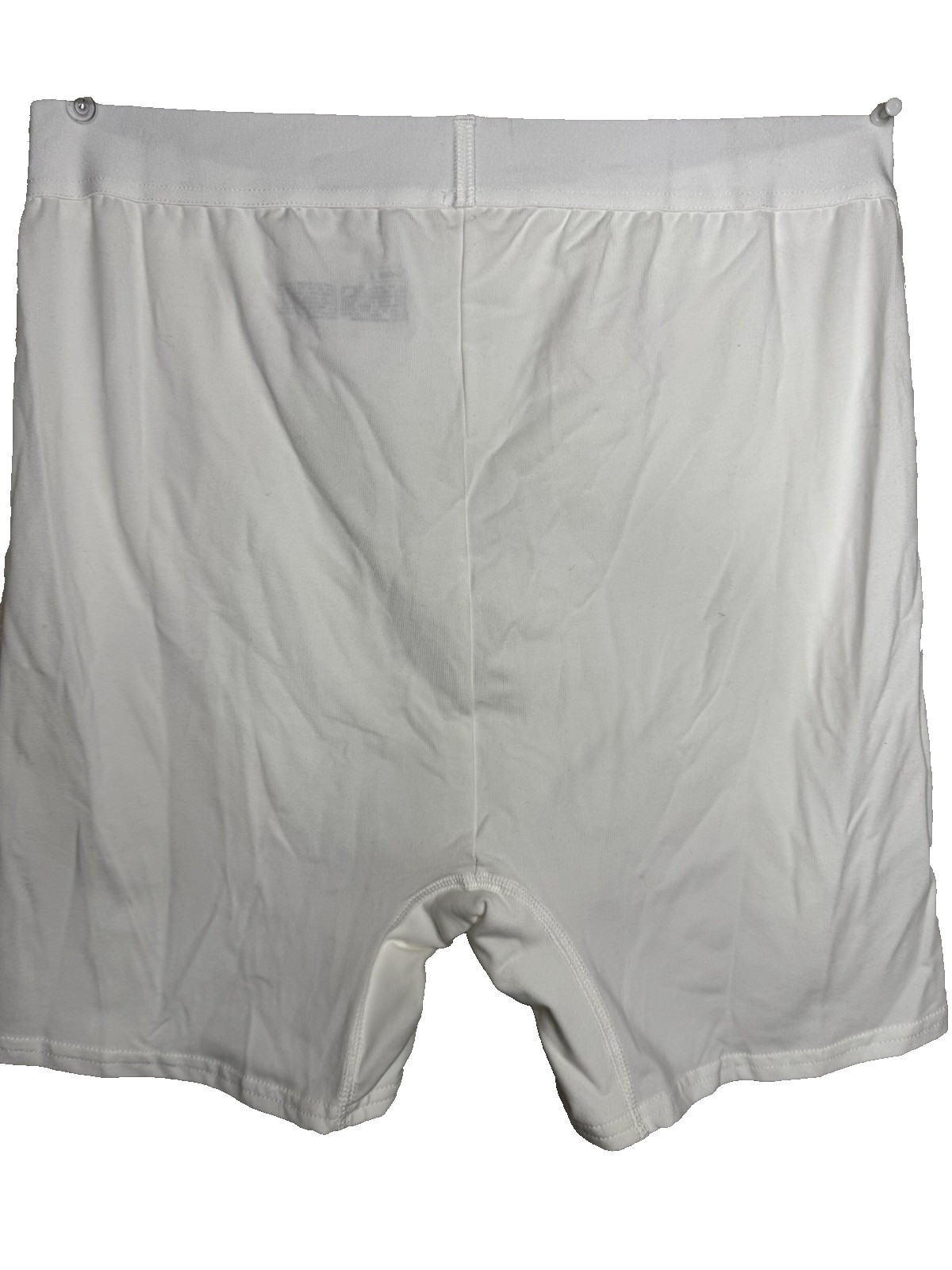 Auden Women’s Cotton Blend Stretch Boxer Briefs Underwear Medium – M(8-10) White
