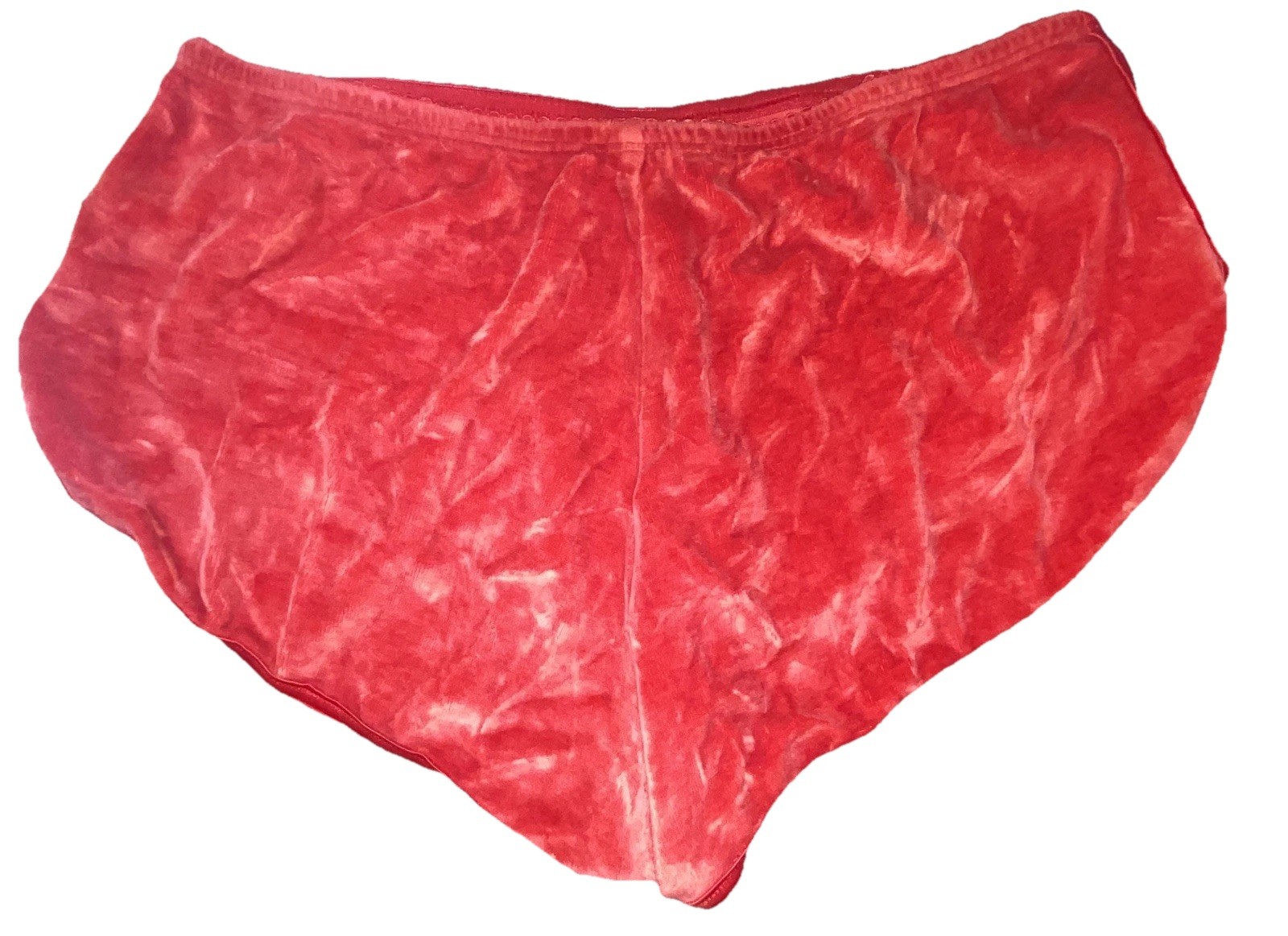 VTG 2005 Victoria’s Secret Red Velvet Boyshort Panties Y2K Coquette Soft Girl