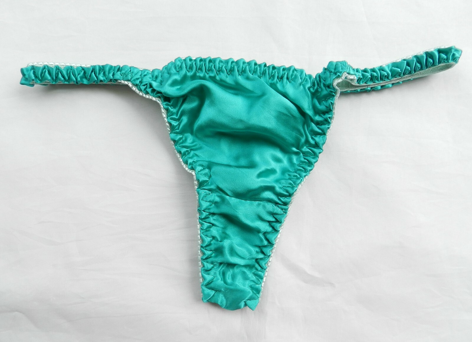 6 Pieces 100% Pure Silk Women’s String Thong Panties Size S M L XL 2XL 3XL