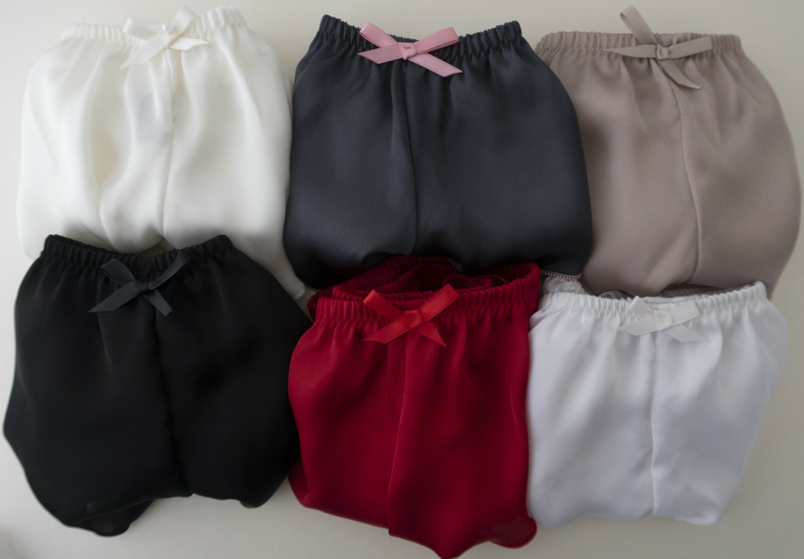 Plus Size Curve French Knickers Silky Satin panties Lingerie Multiple Colours