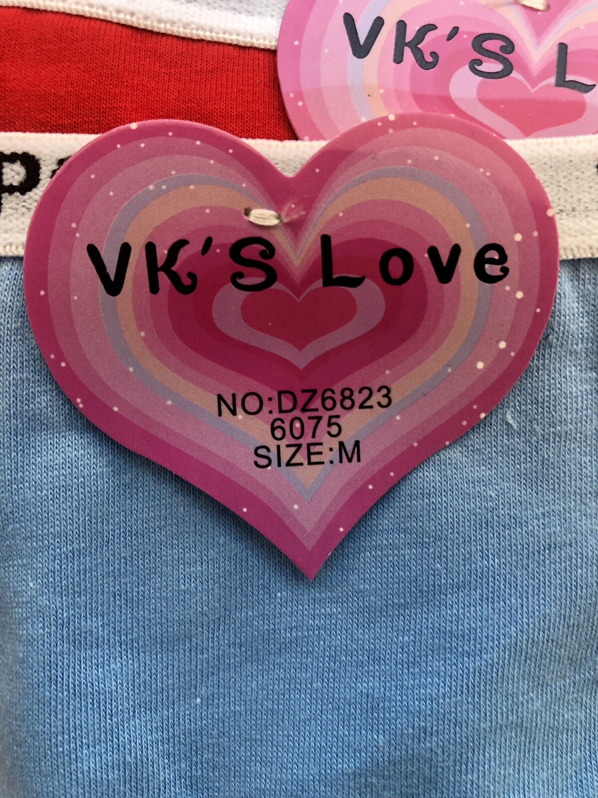 Sport Thongs Lot. VK’S Love NWT Size Medium