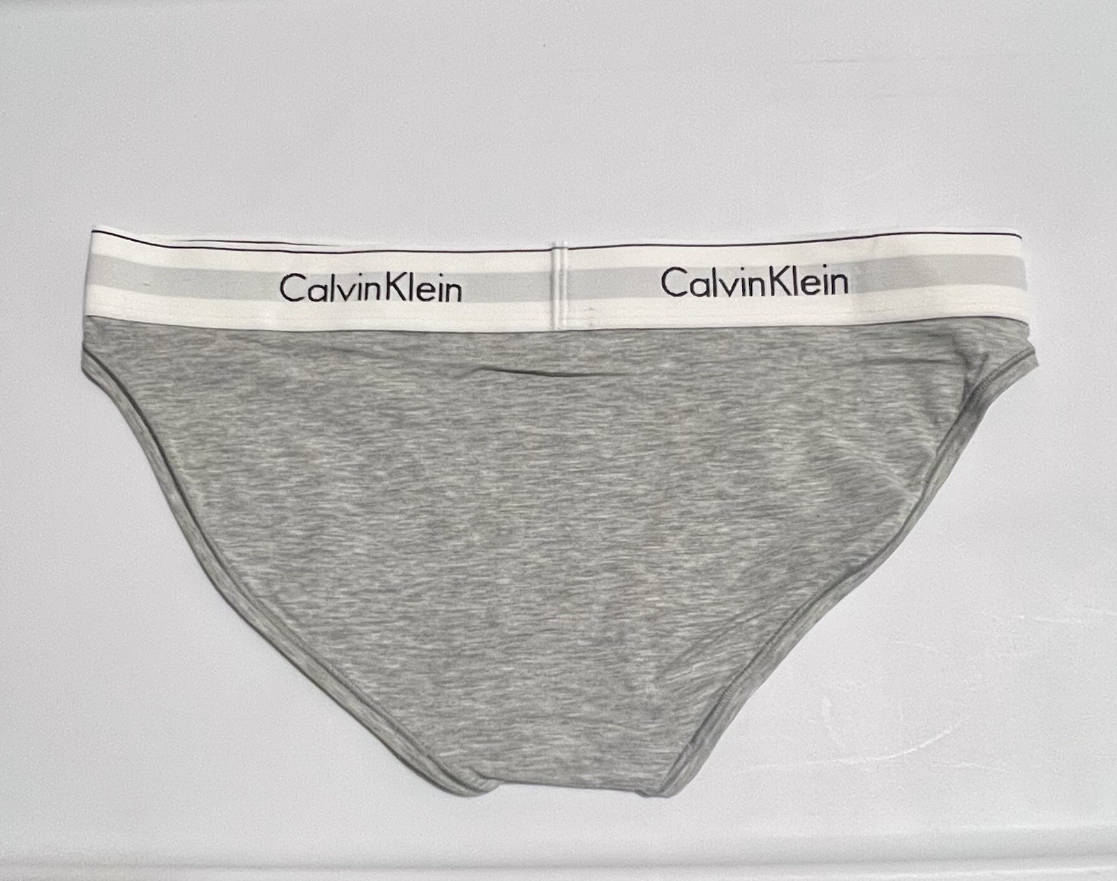 CALVIN KLEIN Modern Cotton Grey White Black Bikini Panty Womens M L