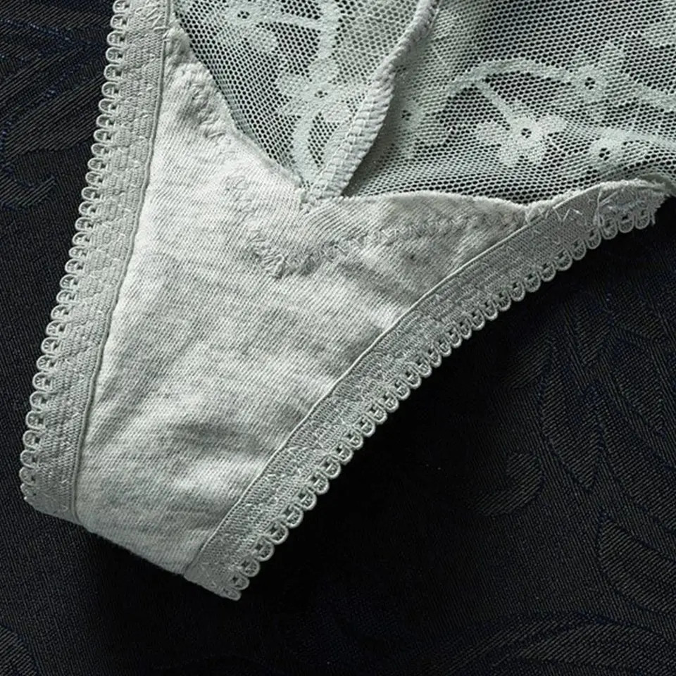Low Rise Seamless Panties Breathable Hollow Women Soft Stretch Lightweight Fit
