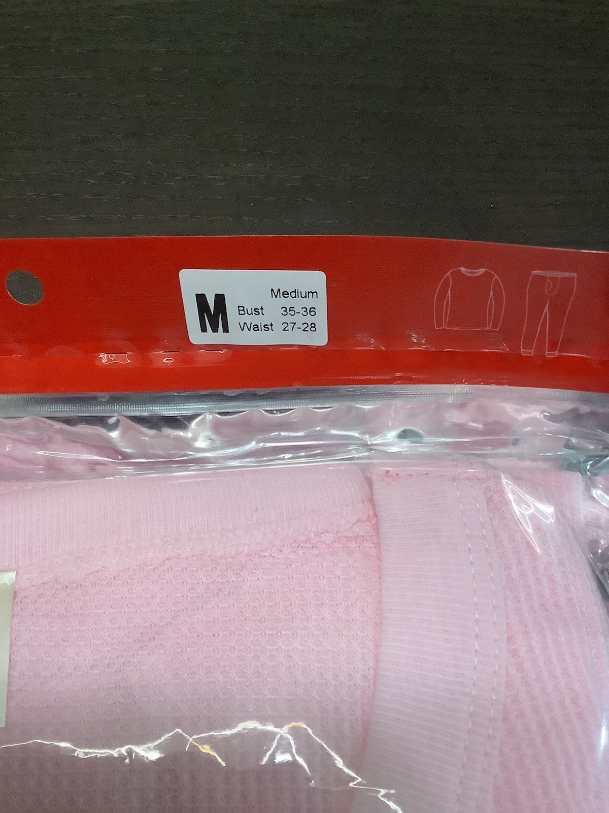 tru|fit Women’s 2-Piece Thermal Underwear Set – Medium – Soft Pink – Long Johns