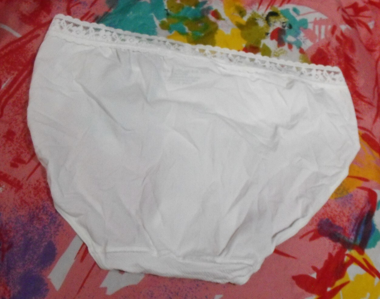 3 NEW BALI COMFORT REVOLUTION 2651 MICROFIBER LACE WAIST HIPSTER PANTIES 2XL/9