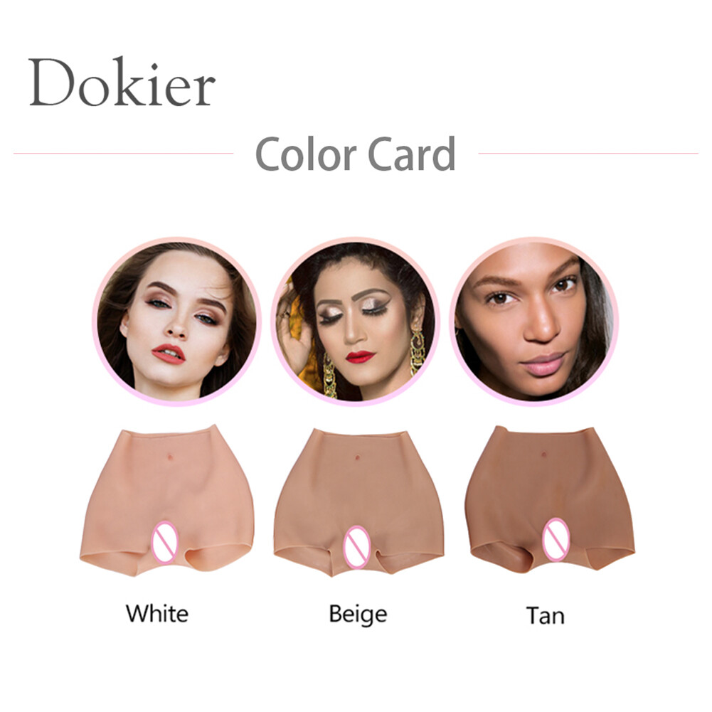 Silicone Crossdresser Fake Vagina Panty Panties Transgenser Hip Shaping Pants