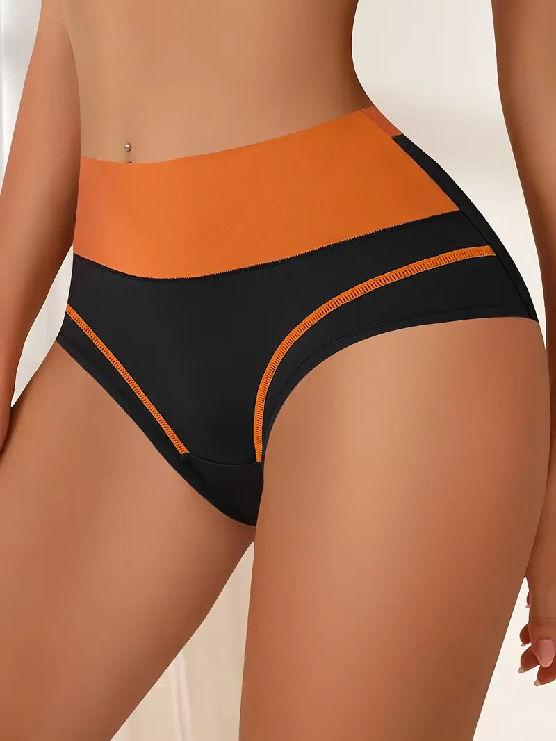 New Elegant Women’s Sports Underwear 4-piece Comfy High Waist Briefs Size Medium