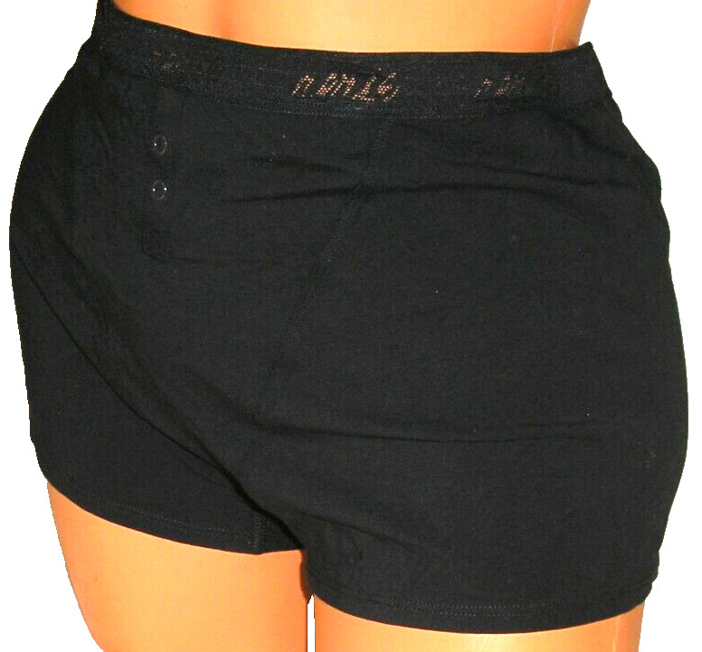 Panties Lingerie Aerie Black Shortie Culotte Shorts XL Adult Gift