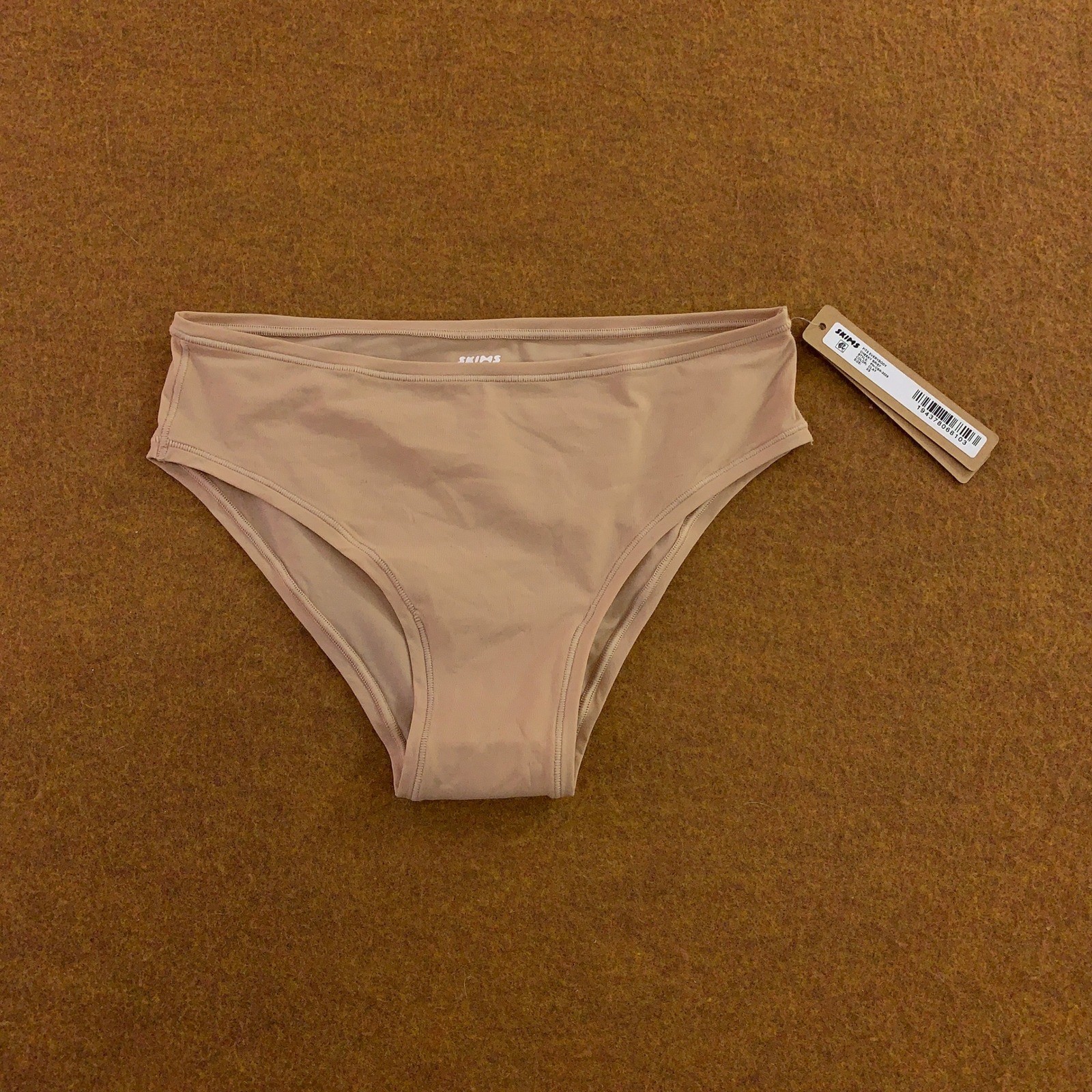 SKIMS Womens Size XS Clay Fits Everybody Cheeky Brief Panty NWT