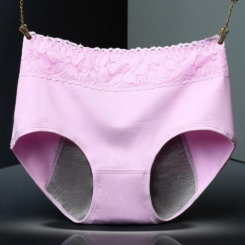 Women Menstrual Period Panties Leak Proof Seamless Briefs Cotton Underwear